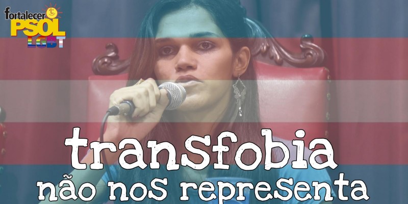 Transfobia? Não em nosso nome 