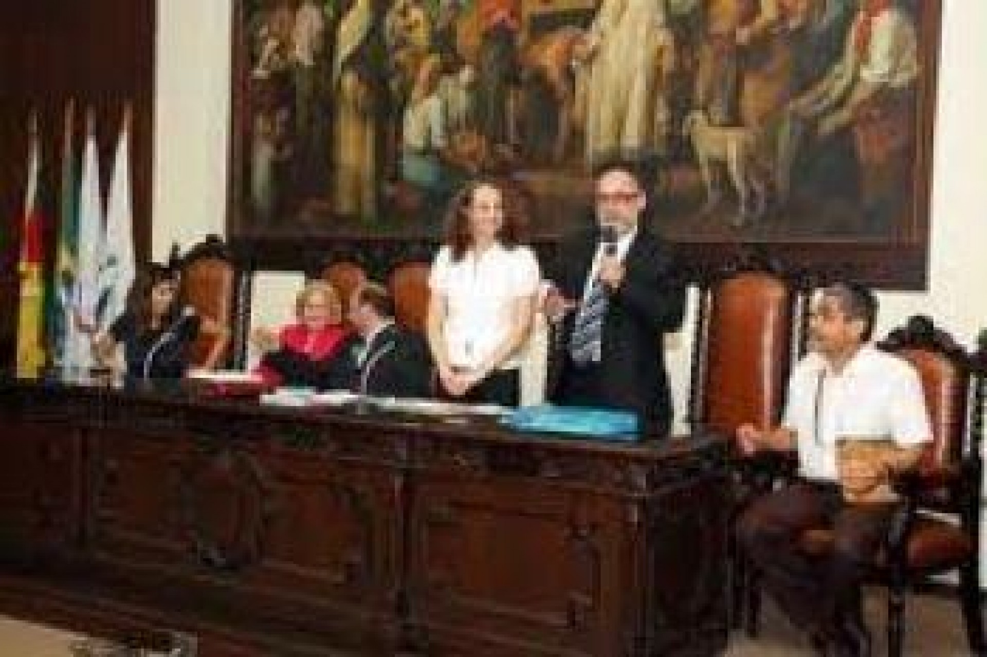 [Pluralidade marca ato em defesa de Luciana]