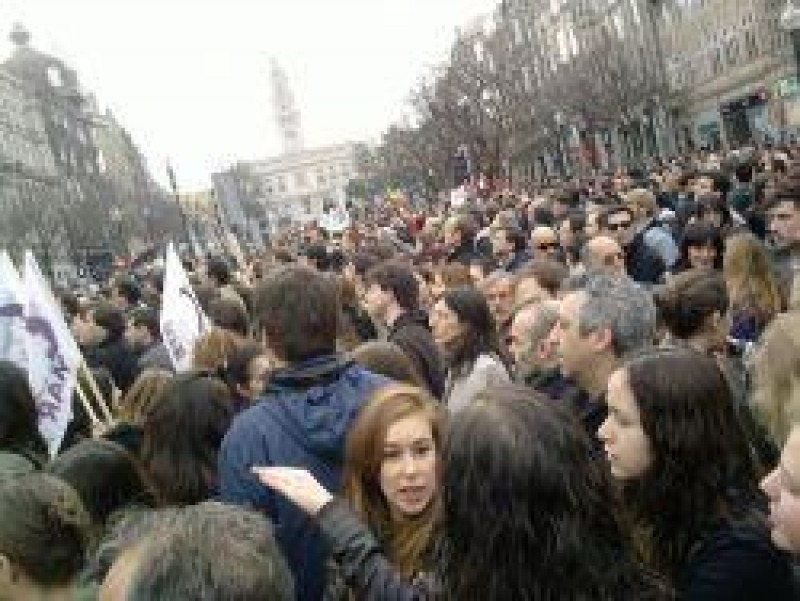 [Portugal: Protesto da Geração à Rasca]