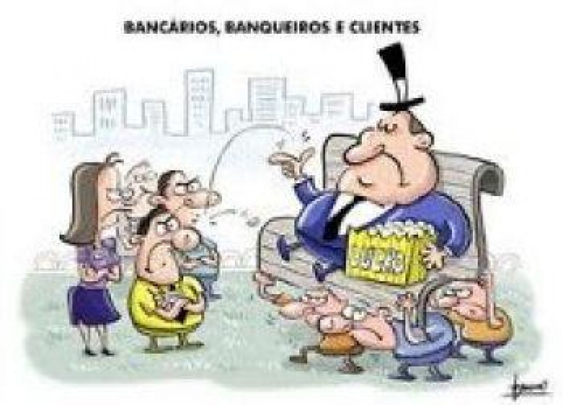 [A quem agrada mais os 10,25%: aos banqueiros ou aos bancários?]